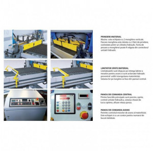 Fierastrau semiautomat cu banda pentru metale 1100 mm ARG 1100 DC GR - Img 2
