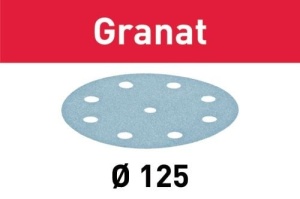 Foaie abraziva Granat D125 P320 GR/50, Festool - Img 1