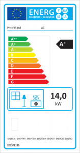 Focar de semineu PRITY A C, 14 KW - Img 3