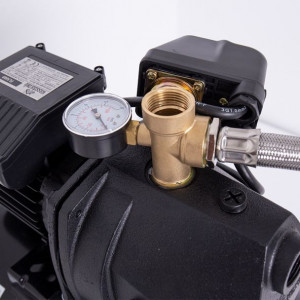 Hidrofor cu pompa centrifugala din inox Wasserkonig PCM7-53/50H, putere 1200 W, debit 7020 l/h, inaltime refulare 53 m, vas de expansiune 50 litri - Img 6
