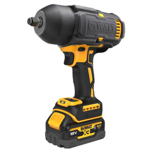 Kit Auto 18 V XR BL 1/2" cu cheie de impact cu cuplu mare de torsiune în 4 moduri (Hog Ring) 5 Ah GFN, DeWalt - Img 4
