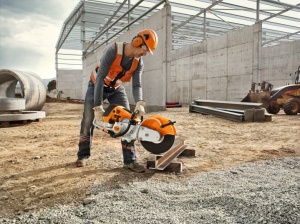 Masina de debitat STIHL TS 700, motor termic, 350 mm, putere 6.8 CP - Img 2
