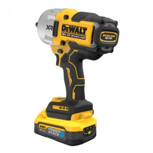 Masina de insurubat cu impact DeWalt DCF961H2T, patrat 1/2", strangere maxim 1626 Nm, cu 2 acumulatori Powerstack 18V / 5.0Ah si incarcator in valiza TSTAK - Img 3