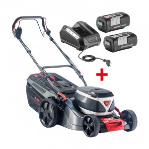masina de tuns gazon pe baterie AL-KO 46.2 Li SP Comfort, latime de lucru 46 cm cu incarcator si 2 baterii (4.0Ah) EnergyFlex 36V - Img 1