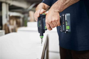 Masini de gaurit si insurubat cu acumulatori T 18+3 HPC 4,0 I-Set, Festool - Img 3