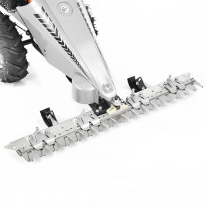 Motocositoare Hecht 587, 5 cp, latime de lucru, 87 cm, carcasa de otel inaltime ajustabila - Img 6