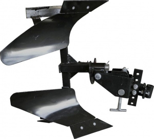 Plug de arat reversibil pentru motocultor, cu două trupițe LF-20 - Img 1