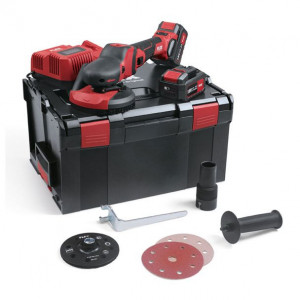 Polizor unghiular Flex SE 125 18.0-EC/5.0 Set SUPRAFLEX, 504157, 2 acumulatori 18 V, 5.0 Ah, incarcator - Img 1