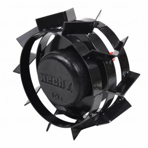 Set 2 roti metalice HECHT 007104, accesoriu compatibil cu motocultorul Hecht 7100 - Img 4