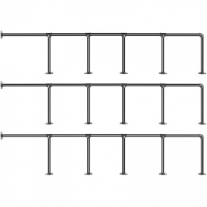Set 3 suporturi pentru raft Vivatechnix Industrial, 34 x 176 cm, capacitate 100 kg, fara blaturi - Img 2