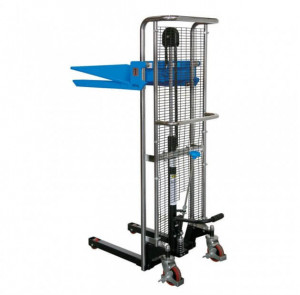 Stivuitor manual 400 kg 0782, Fervi - Img 3