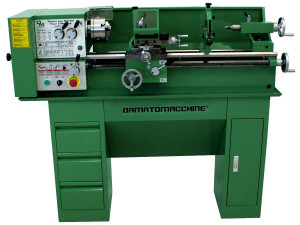 Strung de banc Newton 25 Plus de Damatomacchine, cu batiu din fontă şi finisaje din metal - Img 2