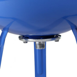 Vas de expansiune vertical Wassertechnik WTH100VBLUE, apa rece, volum 100 l, presiune max.10 bari, cu suport - Img 4