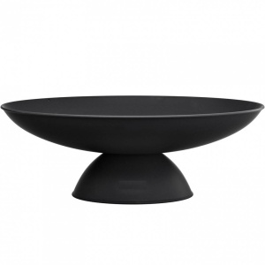 Vatra foc pentru terasa, camping, Vivatechnix Fonta, Diametru 760 mm, Negru, Inaltime 28 cm - Img 1