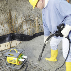 Vibrator de beton cu convertizor integrat Wacker Neuson IRSE-FU58/230, cap vibrant 58 mm, arbore flexibil 15 m - Img 3