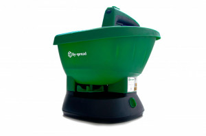 aparat de imprastiat seminte si ingrasaminte pe baterii By-Spread Bronto - Img 1