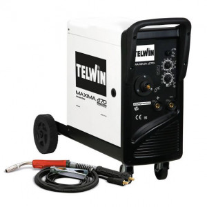 Aparat sudura MIG-MAG Telwin MAXIMA270, 250 A, sarma otel 0.6-1.2 mm, cu accesorii - Img 7