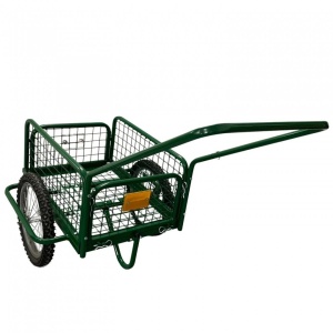 Carucior cu roti gonflabile Vivatechnix VMD-1059, otel, dimensiune 650x480x290 mm, maxim 100 kg - Img 2
