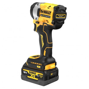 Cheie de impact compactă fără perii 18 V XR de 3/8" cu inel de porc și nicovală - 2 X 5 Ah pentru automobile, DeWalt - Img 3