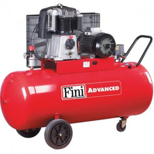 Compresor de aer Fini BK119-90L-5.5 AP-PNEUMATIC, 100 l, 4 kW, 14 bar, 567 l/min - Img 1