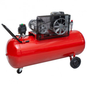 COMPRESOR PROFESIONAL CU PISTON, QASP=395L/MIN, 10BAR, 3KW, 400V, BUT. 200L - Img 2