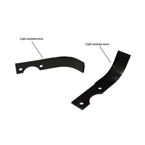 Cutit Freze Rotakt Lungime 20 cm Varianta Mica Pentru Motocultoarele Cu O Putere Mai Mica De 8.5 CP - Img 3