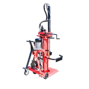 Despicator de busteni vertical trifazat si actionare tractor breckner 5500 w pres 20 tone lungime bustean 100 cm gros 50 cm - Img 6