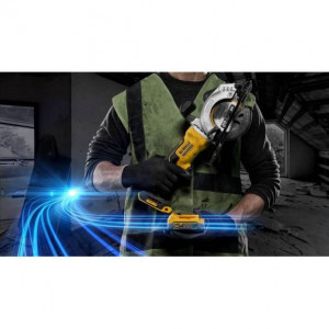 Fierastrau circular de mana Dewalt DCS571E1T, panza 115 mm, cu 1 acumulator POWERSTACK 18V / 1.7Ah si valiza TSTAK - Img 4