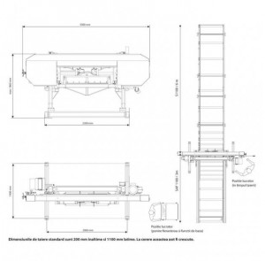Fierastrau semiautomat cu banda pentru metale 1100 mm ARG 1100 DC GR - Img 3