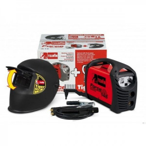 FORCE 145 + Masca Sudura Tiger - Invertor sudura TELWIN - Img 1