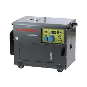 Generator carcasat PMD5000s +AVR,Monofazic, 230V, 50Hz, Lifter Engine Stage V ,Pornire electrica / Diesel, Battery EC, PR452SXAY00, Pramac - Img 3