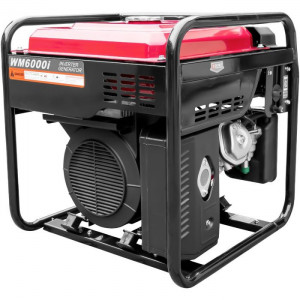 Generator curent Weima WM 6000i Inverter motor 5.5 CP 4 timpi putere maxima 5.5kVA 230V benzina rezervor 20 l functie ECO MODE - Img 6
