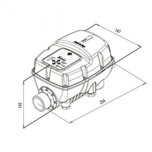 Invertor pentru pompe electrice Italtecnica Sirio Entry XP2.0 - Img 3
