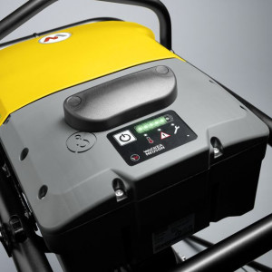 Mai compactor Wacker Neuson AS50e, compatibil cu acumulatori, forta de impact 16 kN, greutate 71 kg - Img 2