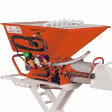 Malaxor orizontal pentru glet Bisonte MIXPRO 70 230V 0,75 KW - Img 2