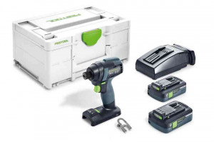 Masina de gaurit cu impact, cu acumulator TID 18 HPC 4,0 I-Plus, Festool - Img 1