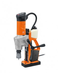 Masina de gaurit cu talpa electromagnetica Fein, cu 2 trepte de viteza, prindere QuickIn KBM 50 Q - Img 1