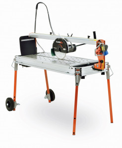 Masina de taiat gresie, faianta, placi 105cm, 1.4kW, CLASS PLUS 1050S cu laser si roti - Battipav-661101 - Img 1