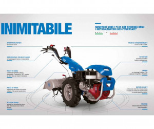Motocultivator BCS 780 HY Stargate Powersafe - CU MOTOR HONDA GX390 8,7 KW PE BENZINA SI PORNIRE MANUALA - Img 3