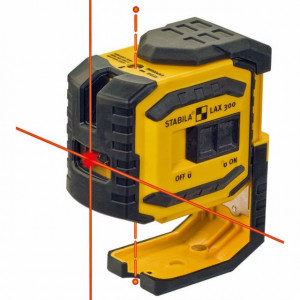 Nivela laser Stabila LAX 300 - 2 linii incrucisate si 2 puncte fir cu plumb - Img 1