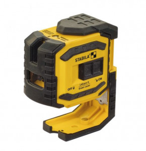 Nivele laser Stabila VERDE cu 2 puncte si laser cruce LAX 300G - Img 3