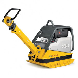 Placa compactoare reversibila Wacker Neuson DPU6555Hecsh, cadru de protectie ingust, diesel, greutate 500 kg, forta de impact 65 kN, pornire electrica, sistem Compatec, contor ore de functionare - Img 1