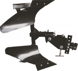 Plug de arat reversibil pentru motocultor, cu două trupițe LF-25 - Img 1