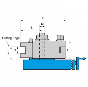 Portcutit fixare rapida T00C, Fervi - Img 3