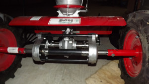 REDUCTOR UNIVERSAL pentru ax Ø25mm Szentkiraly KF-FK (Robix,Aratrum,Rotalux...) «941267 - Img 2