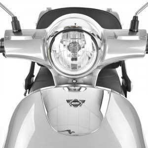 Scuter electric HECHT Citis Max Shadow, scaun reglabil, cotiere, acumulator 60 V, 20 Ah, motor 800 W, viteza maxima de 25 km/h, gri - Img 2