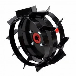 Set 2 roti metalice HECHT 007104, accesoriu compatibil cu motocultorul Hecht 7100 - Img 5