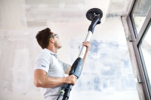 Set de şlefuitor cu gât lung şi aspirator PLANEX LHS-E 225/CTL 36-Set, Festool - Img 2
