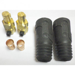 Set doua cuple rapide tata sudura Telwin 802559, DINSE DX 50 mm - Img 1