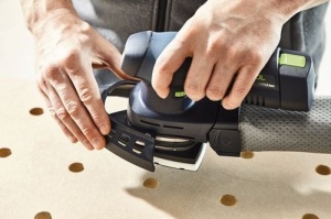 Şlefuitor Delta cu acumulatori DTSC 400 3,0 I-Set, Festool - Img 3